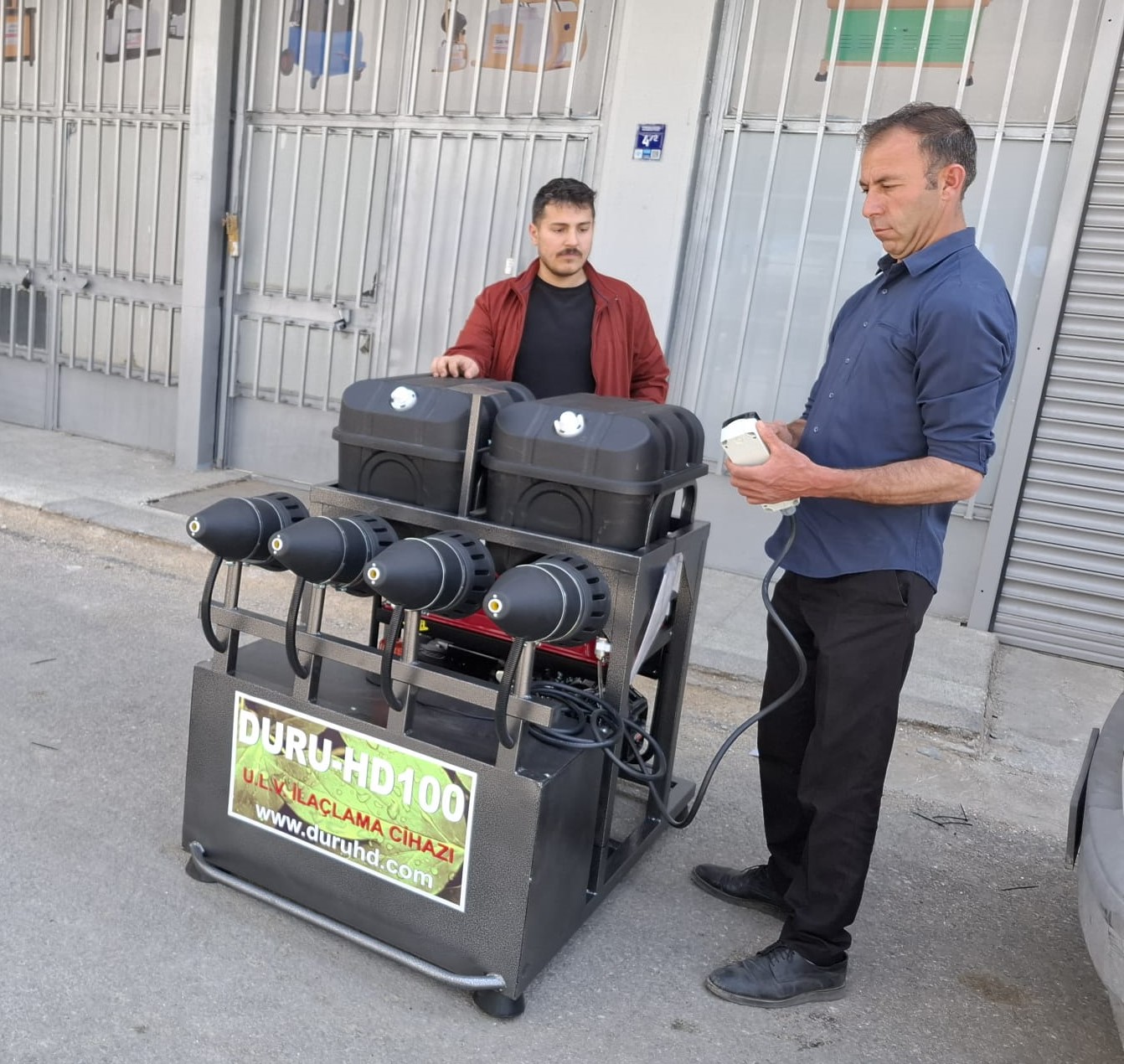 ULV İlaçlama Makinası Kasabamıza hayırlı olsun.